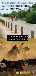 Carte Eco touristique Camargue Gardoise